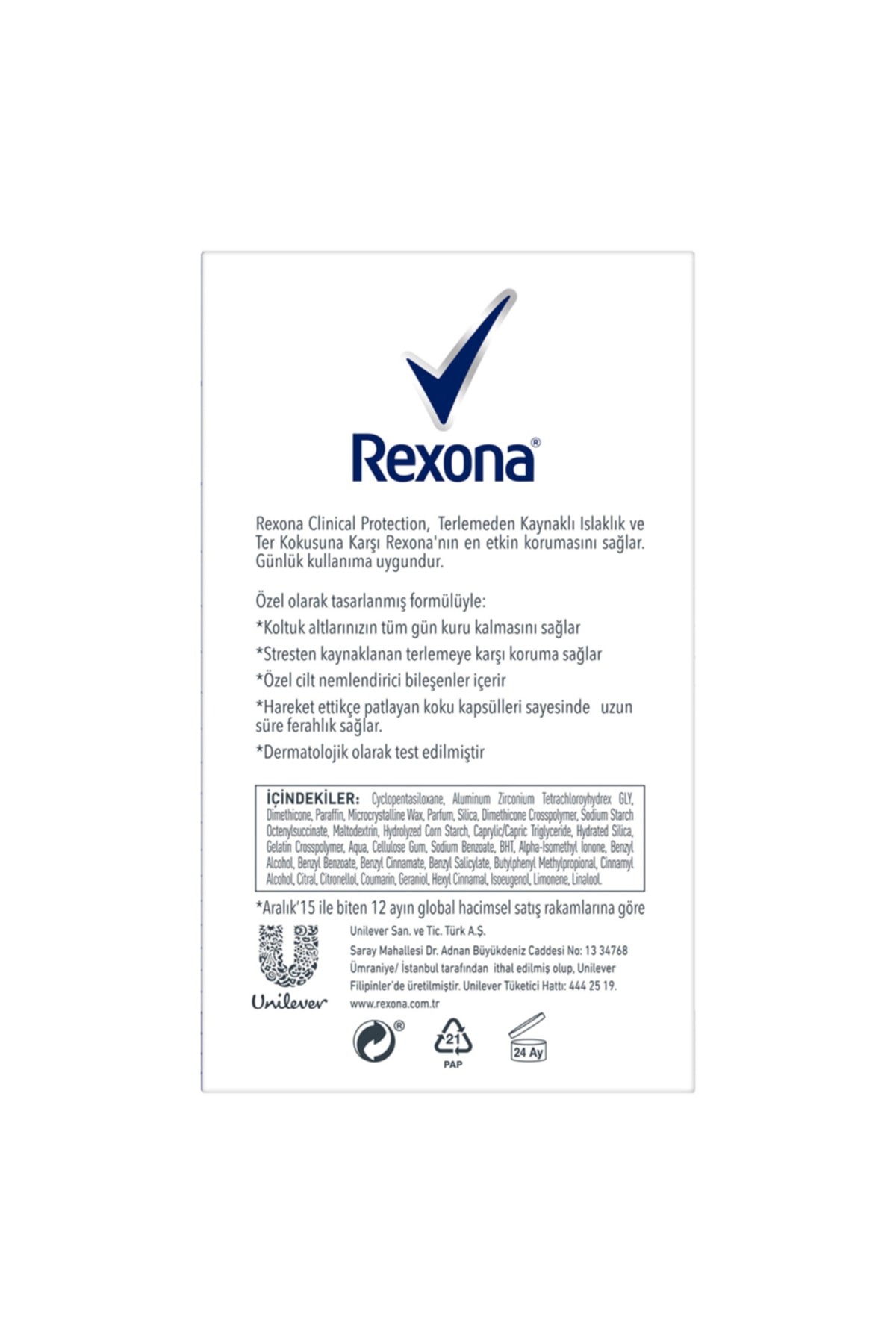 Rexona Clinical Protection Shower Clean 45ml