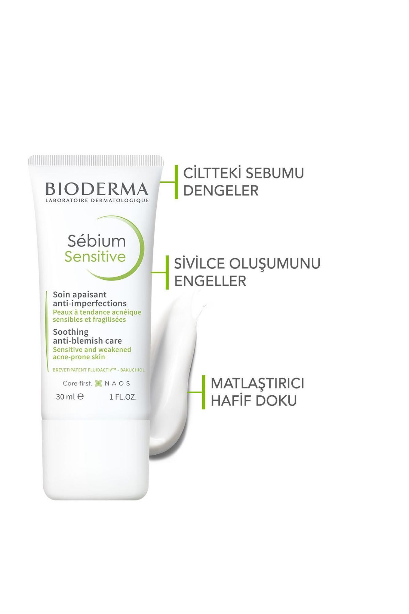 Bioderma Akne Eğilimli Ciltler için Hassasiyet Karşıtı Bakım Kiti