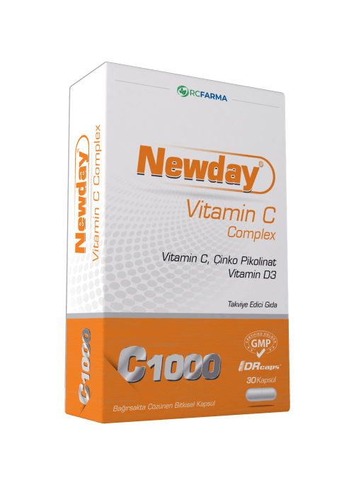 Newday Vitamin C Complex 30 Kapsül