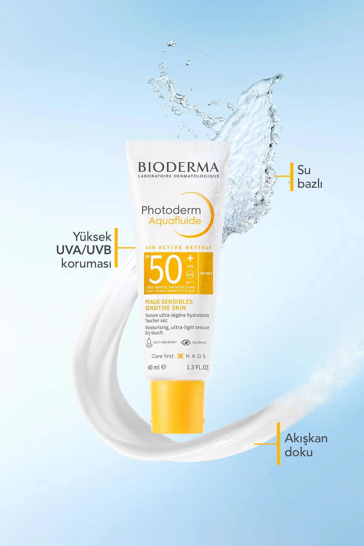 Bioderma Photoderm Aquafluide SPF50+ 40 ML- Sensibio H20 100 ML