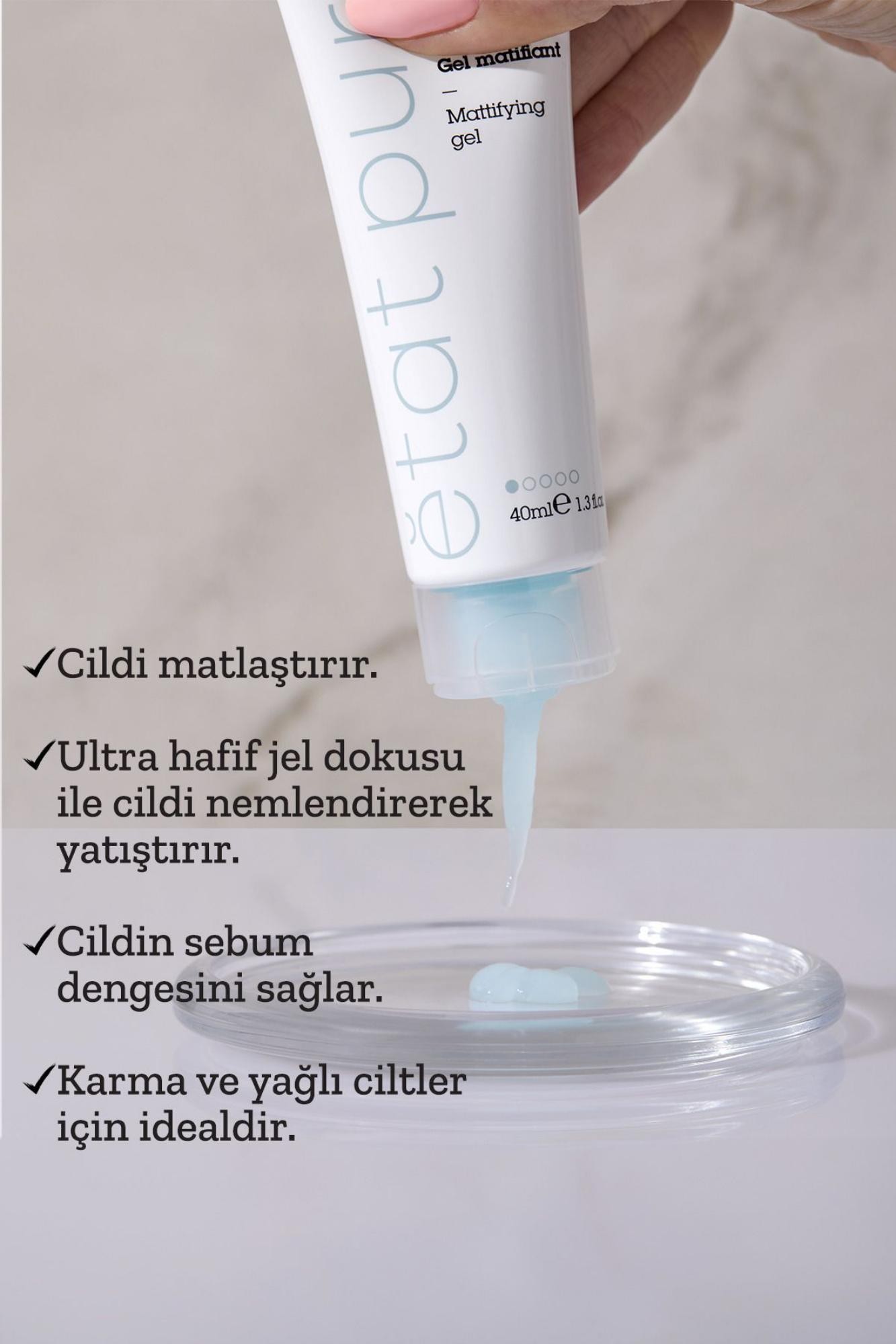 Etat Pur Gel Matifying Cream 40 ml