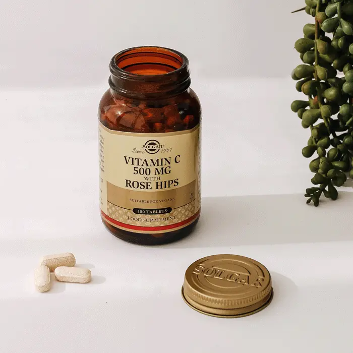 Solgar Vitamin C with Rose Hips 500 mg 100 Tablet