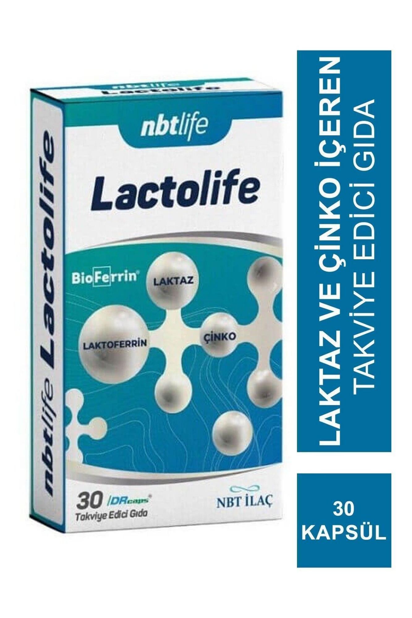 NBT Life Lactolife 30 Kapsül