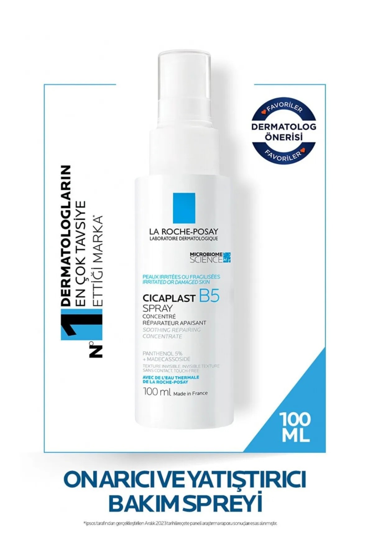 La Roche Posay Cicaplast B5 Onarıcı Bakım Spreyi 100ml