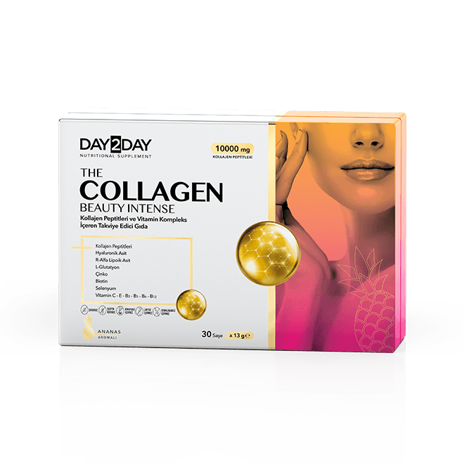 Day2Day The Collagen Beauty Intense 30 Saşe - Ananas Aromalı