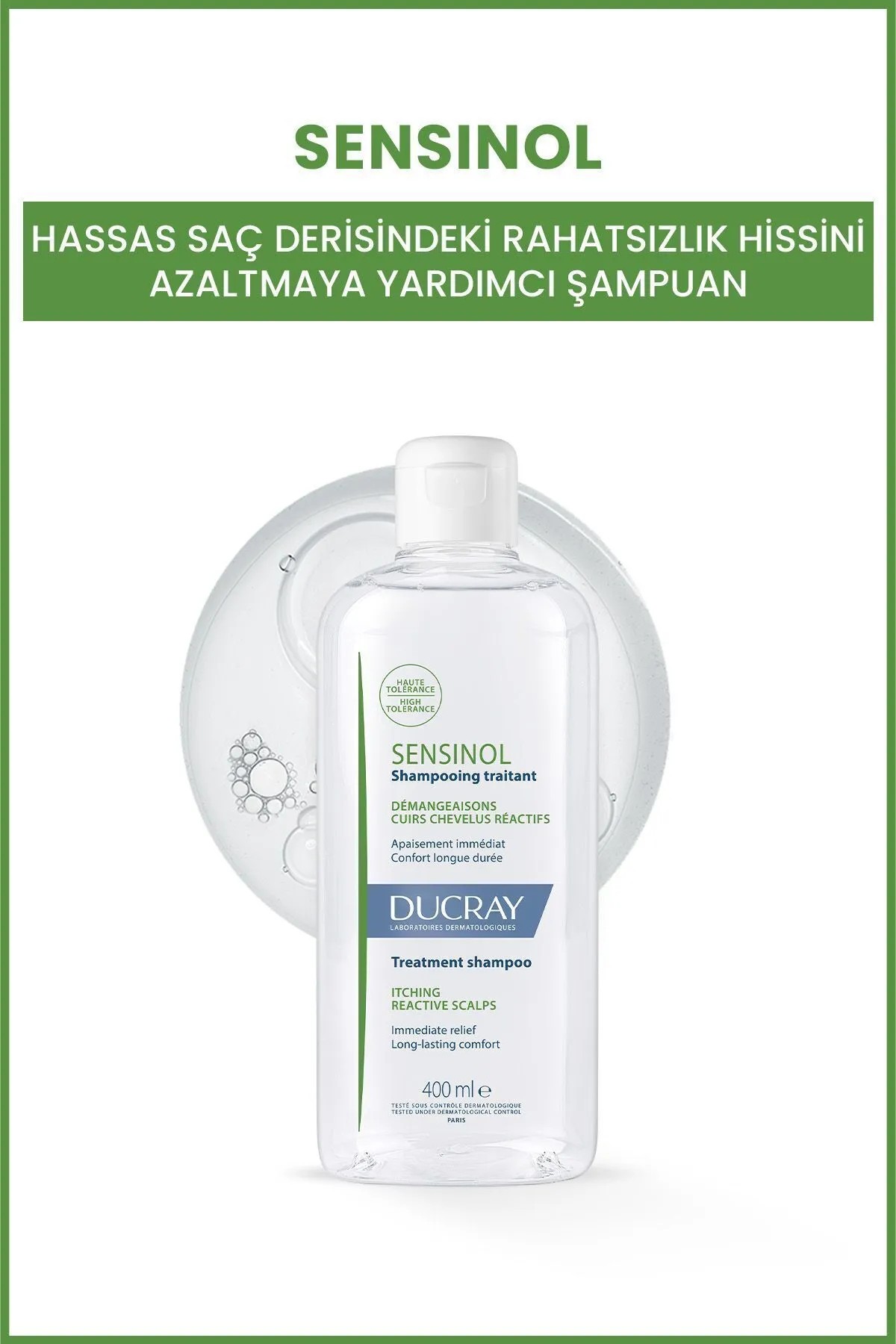 Ducray Sensinol Şampuan 400 ml