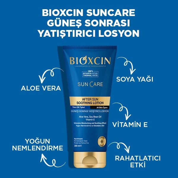 Bioxcin Sun Care Güneş Sonrası Yatıştırıcı Losyon 200 ml