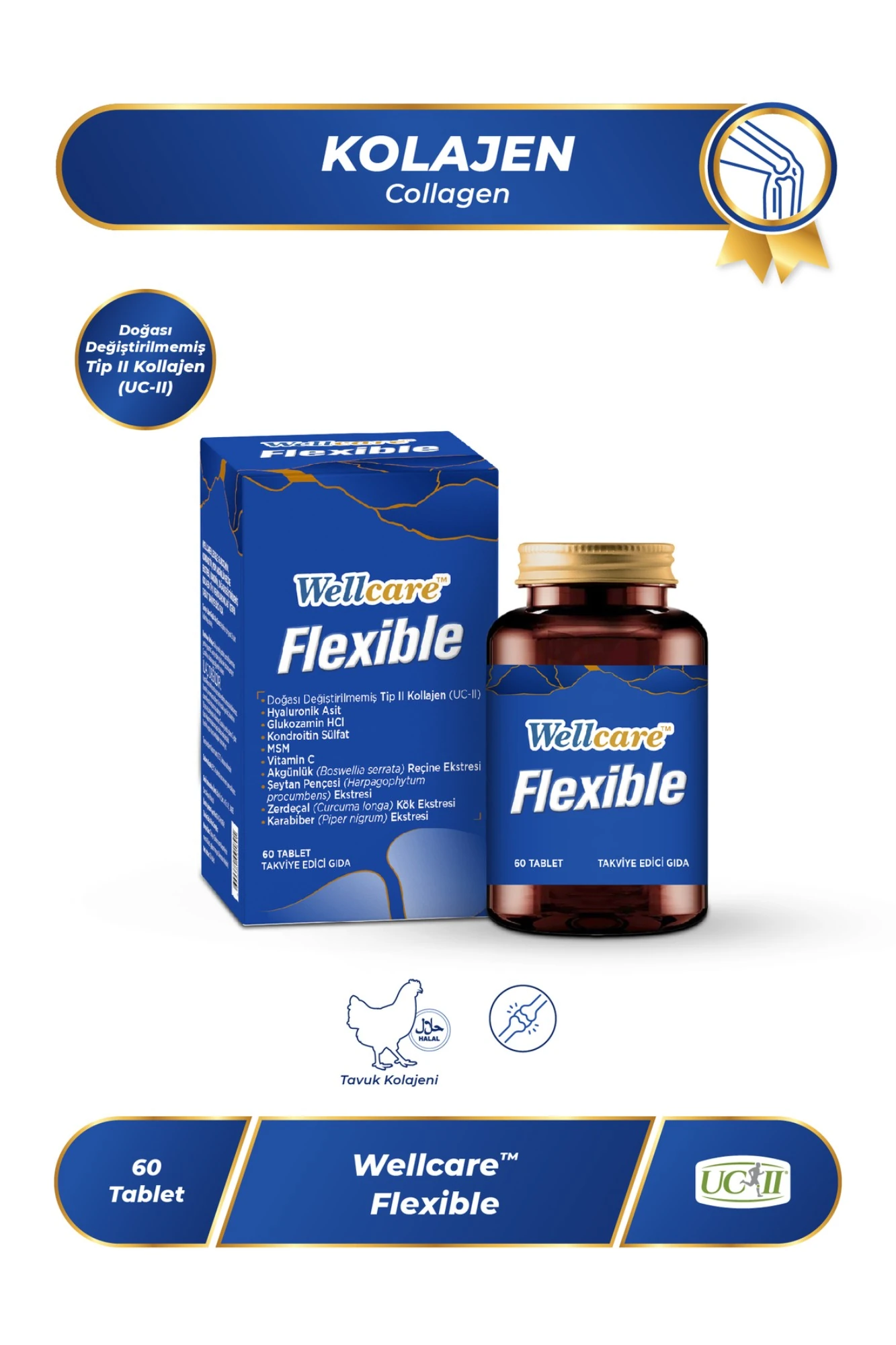 Wellcare Flexible 60 Tablet