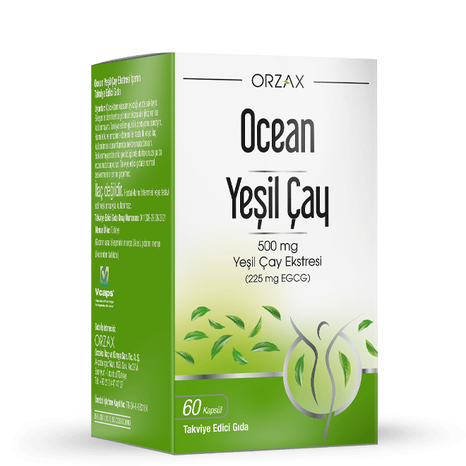 Ocean Yeşil Çay Ekstresi 60 Kapsül