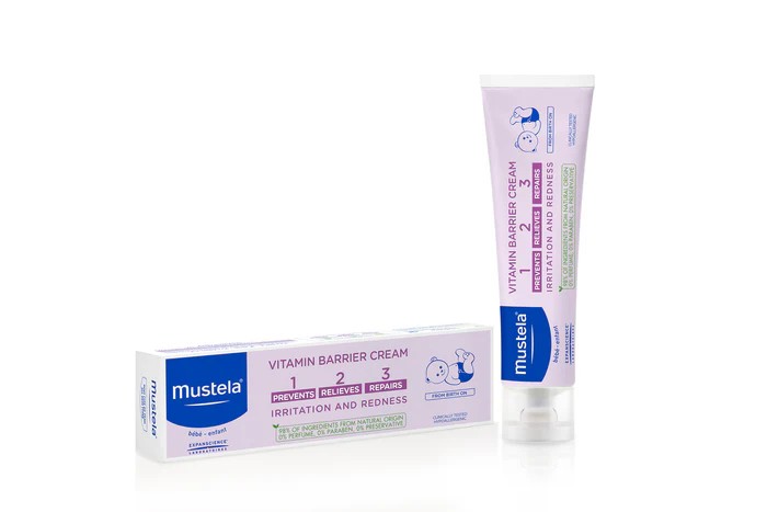 Mustela Vitamin Barrier Cream 1.2.3 Pişik Kremi 100 ml