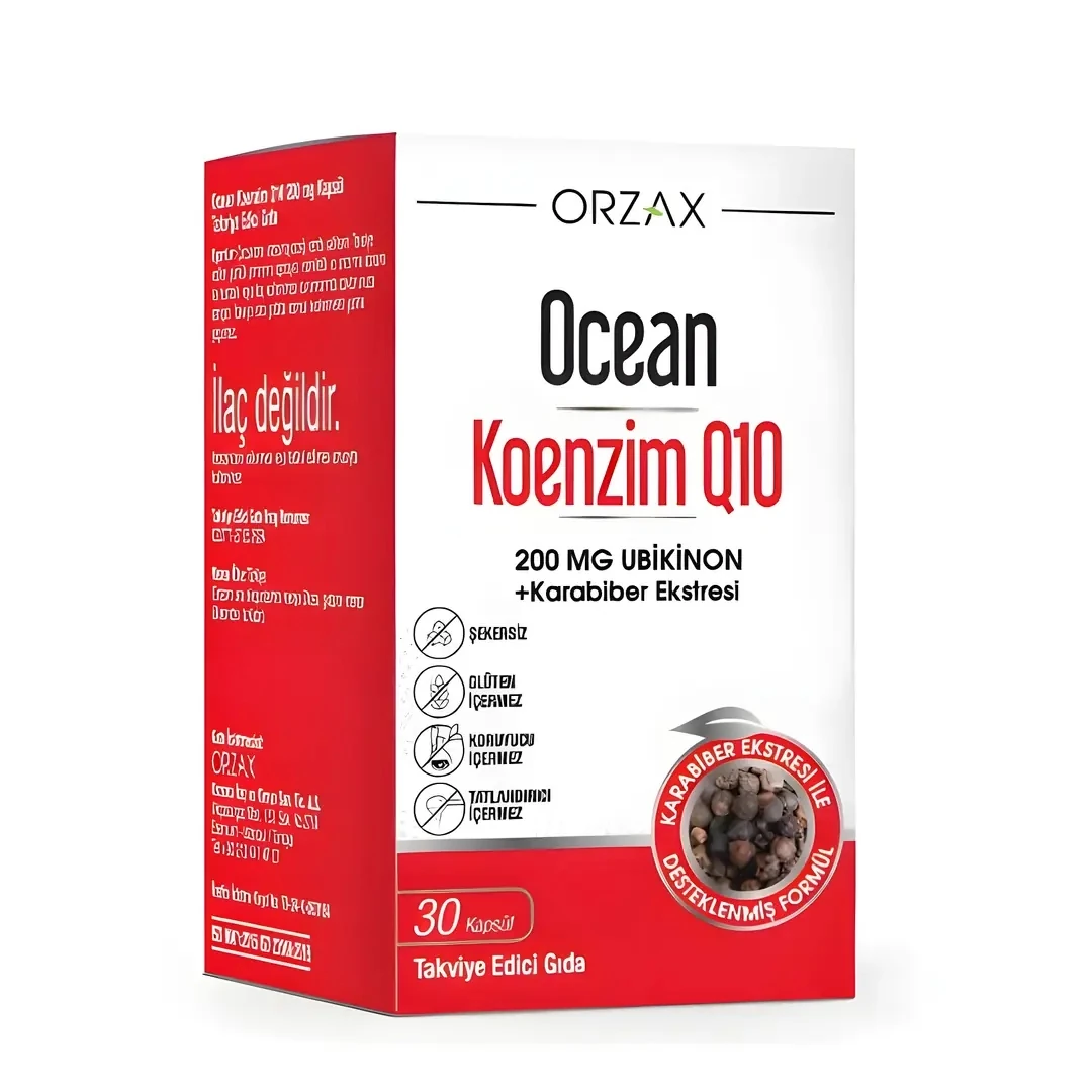 Ocean Koenzim Q10 200 mg 30 Kapsül