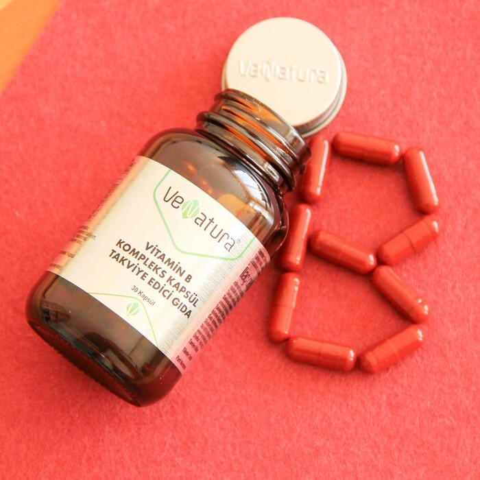 Venatura Vitamin B Kompleks 30 Kapsül