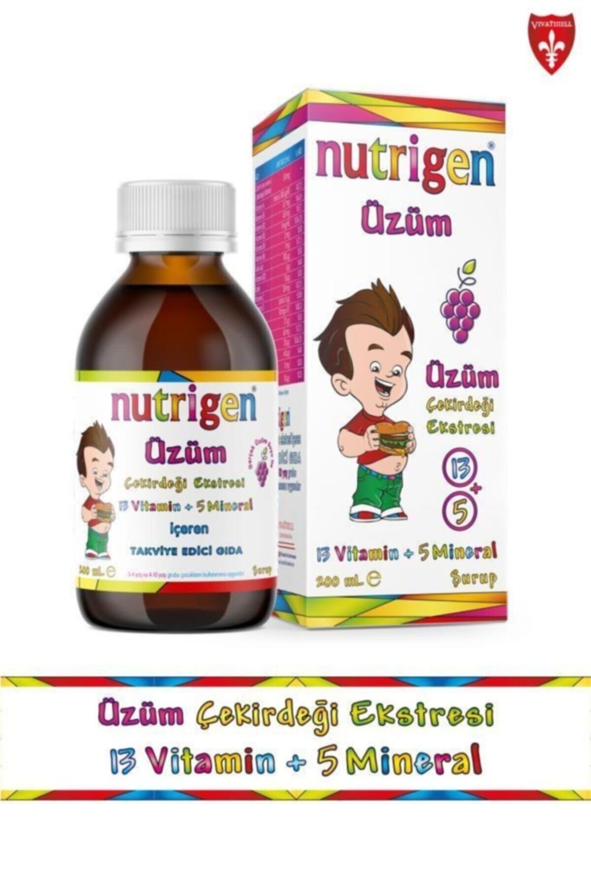 Nutrigen Üzüm Şurup 200 ml