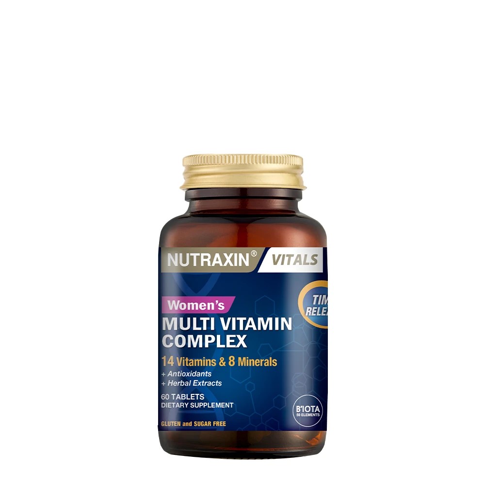 Nutraxin Womens Multivitamin Mineral Complex 60 Tablet
