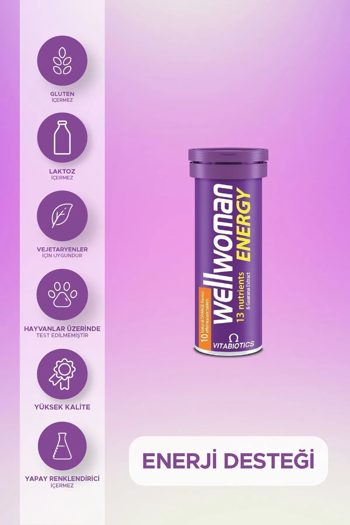 Wellwoman Energy 10 Efervesan Tablet