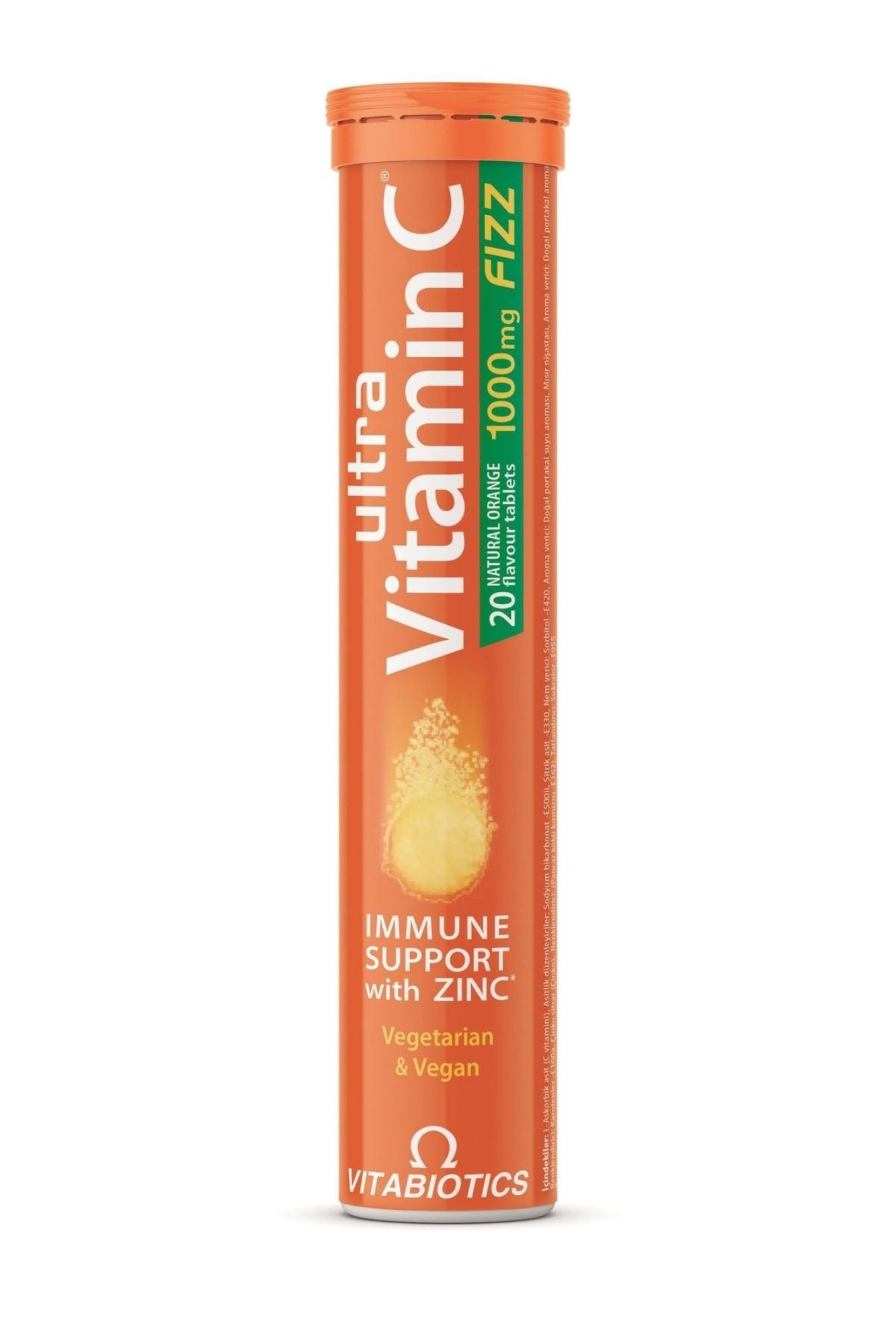Vitabiotics Ultra Vitamin C 20 Efervesan Tablet