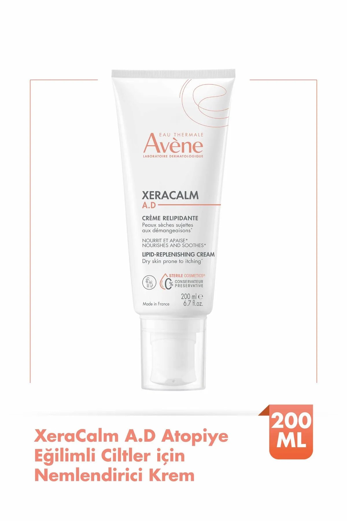 Avene Çok Kuru Ciltler için Nemlendirici Krem - Xeracalm Creme 200 ml