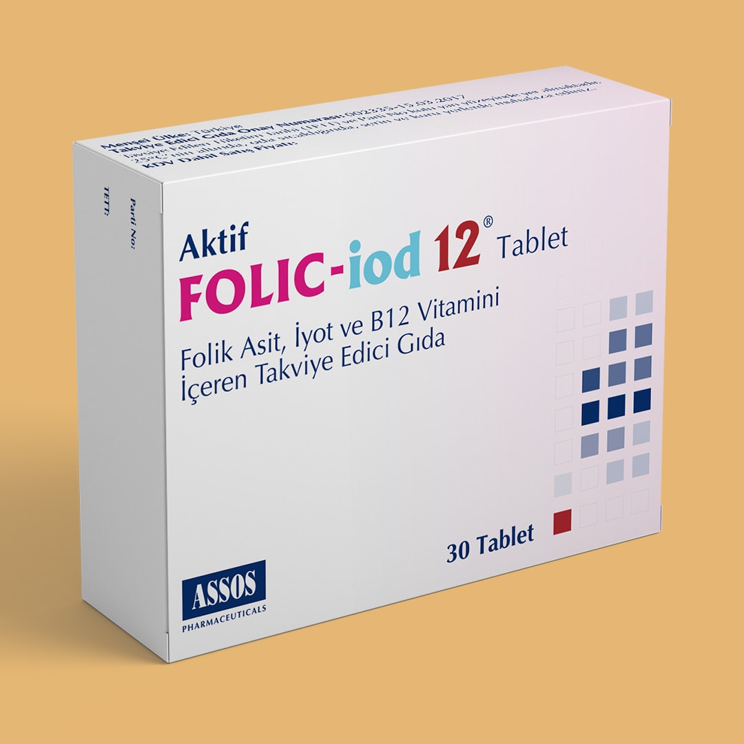 Assos Folic iod 12 30 Tablet