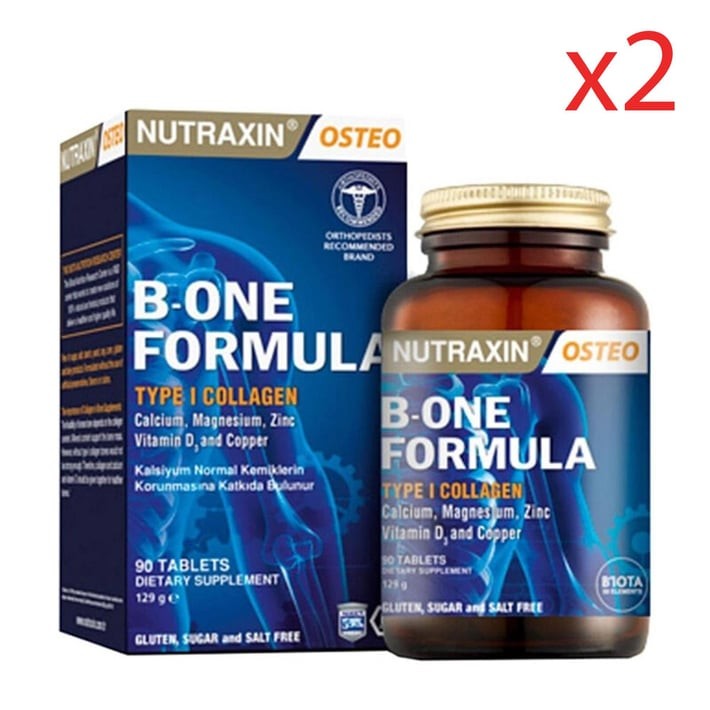 Nutraxin B-one Formula 90 Tablet 2 Adet