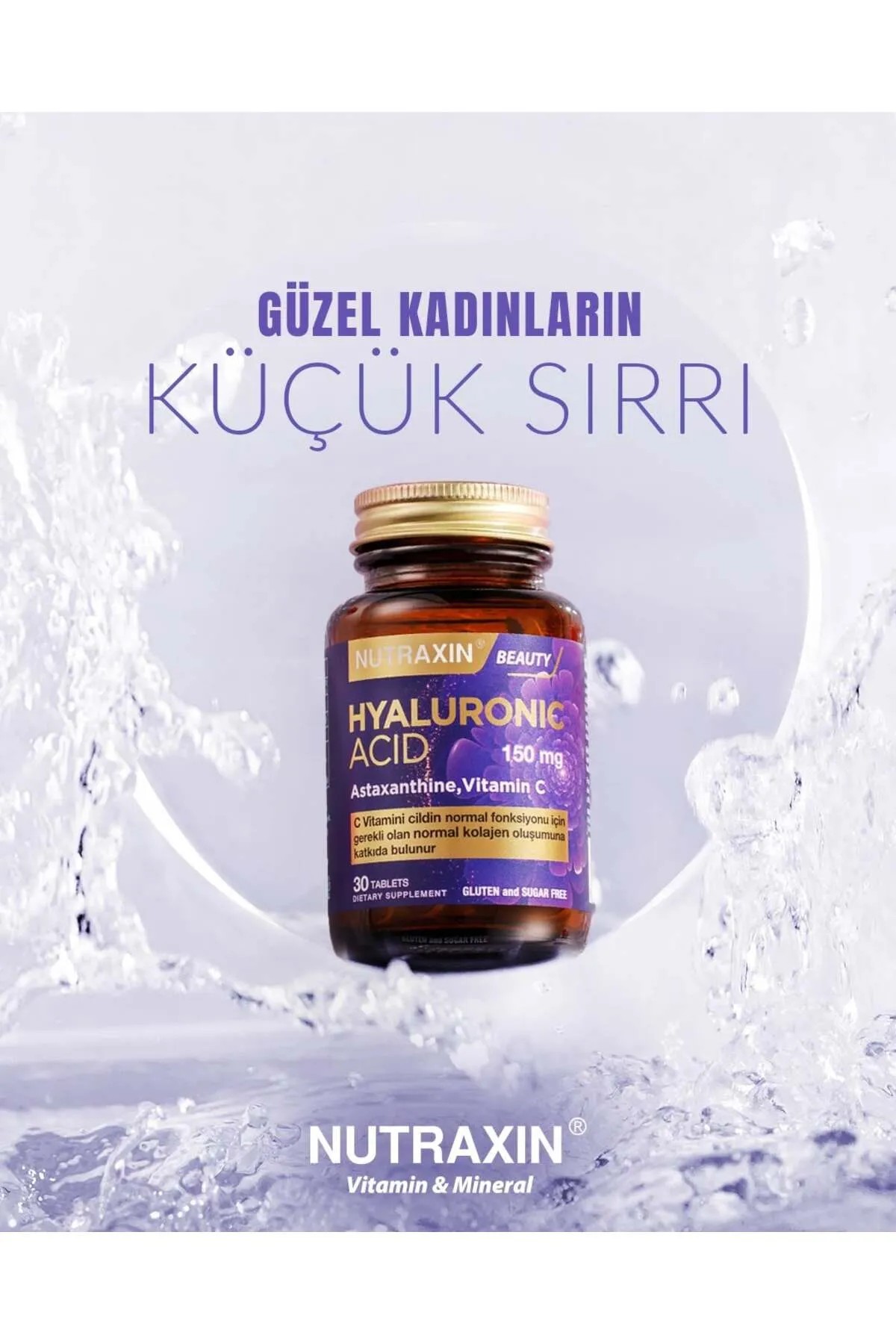 Nutraxin Hyaluronic Acid 30 Tablet