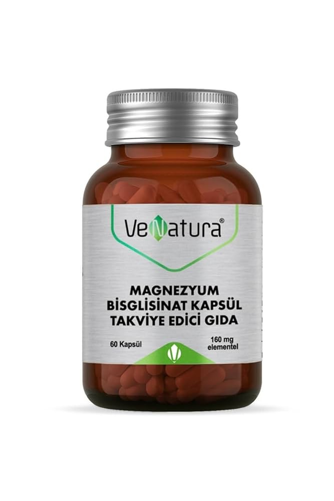 VeNatura Magnezyum Bisglisinat 60 Kapsül