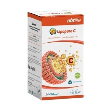 Nbt Life Lipopure C Vitamini 30 Kapsül