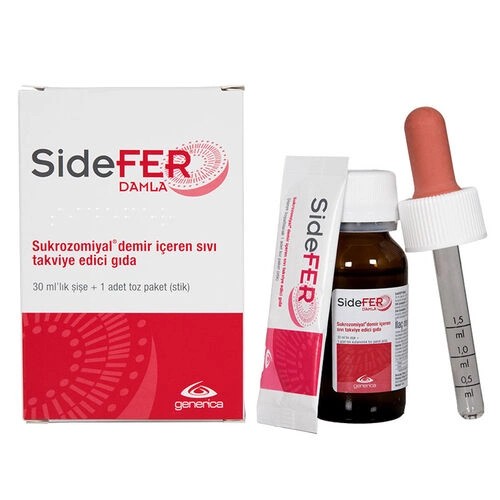 Sidefer Damla Takviye Edici Damla 30 ml