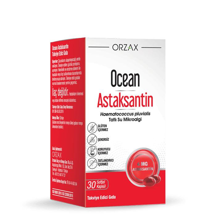 Ocean Astaksantin 30 Kapsül