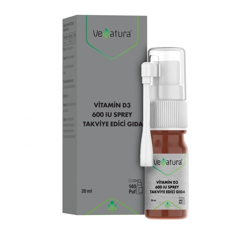 Venatura Vitamin D3 600 IU Sprey 20 ml