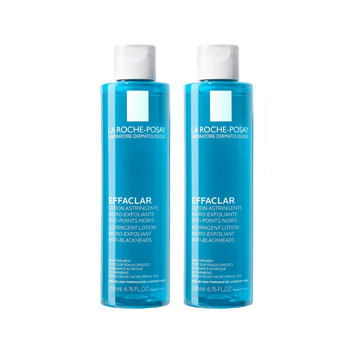 La Roche Posay Effaclar Mikro Soyucu Tonik Yağlı/Akneye Eğilim Gösteren Ciltler Ciltler Gözenek Sıkılaştırıcı 200ml 2 Adet