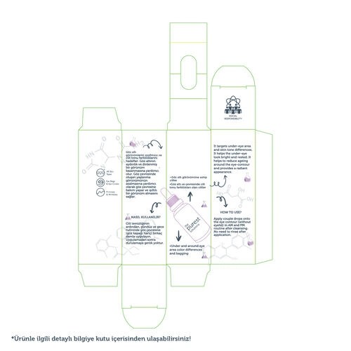 The Purest Solutions Torbalanma Ve Morluk Karşıtı, Aydınlatıcı Kafein Göz Altı Serumu 30 ml