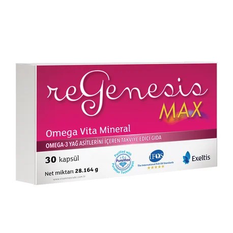 Regenesis Exeltis Max Omega 3 30 Kapsül