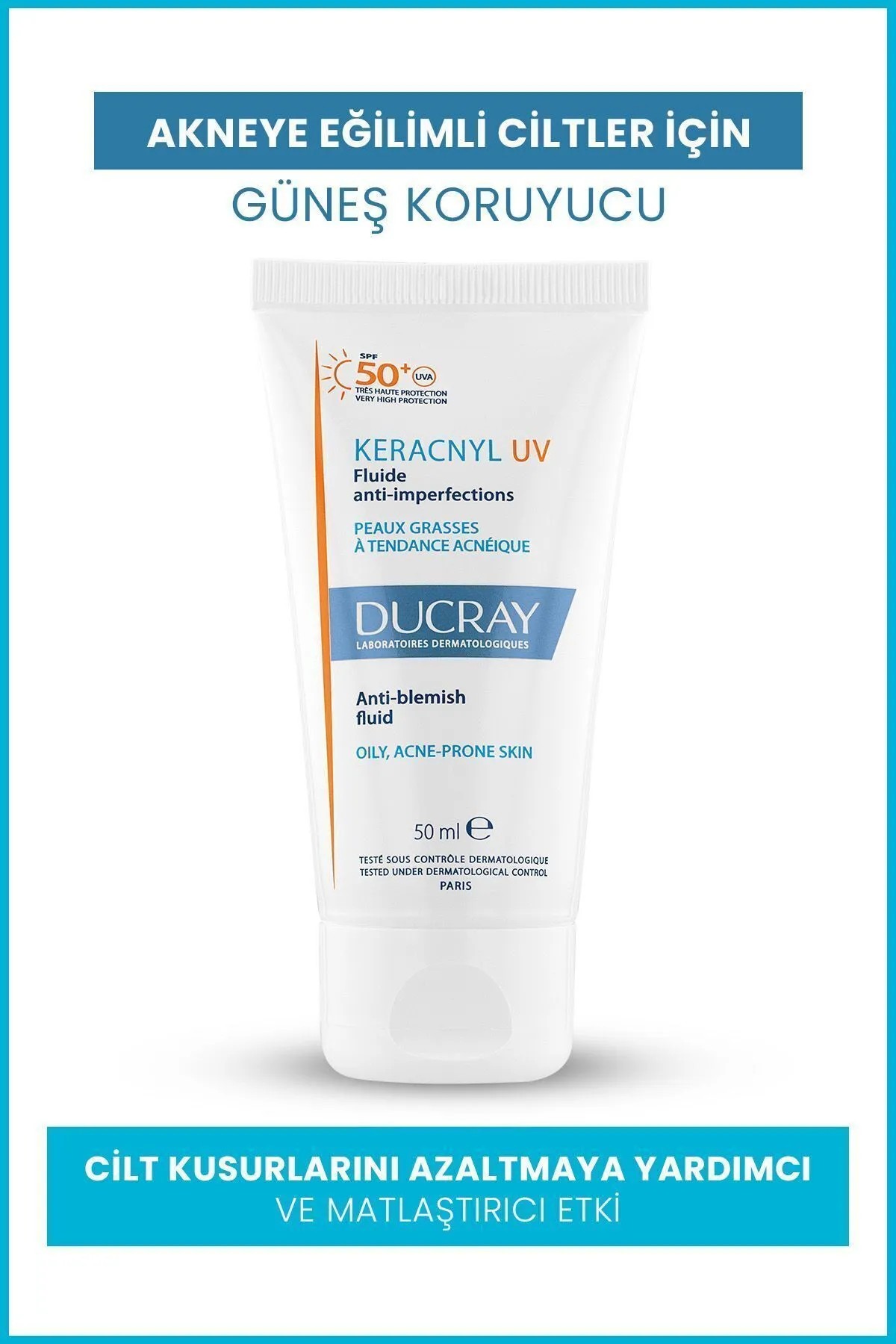 Ducray Keracnyl UV Spf 50+