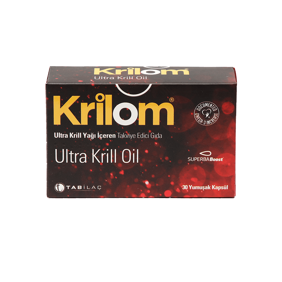 Krilom Ultra Krill Oil Takviye Edici Gıda 30 Yumuş