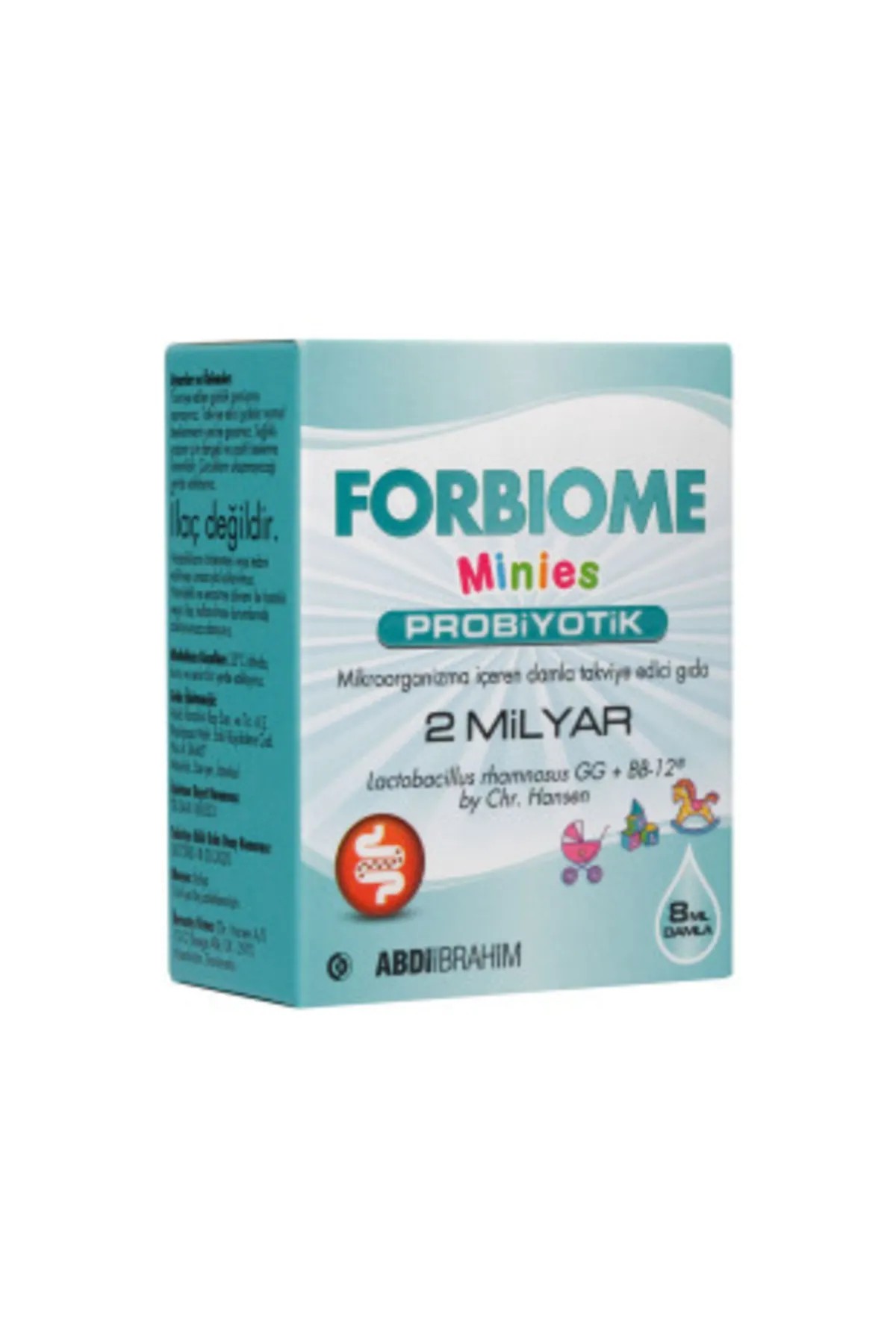 Forbiome Probiyotik Minies Damla 8 ml