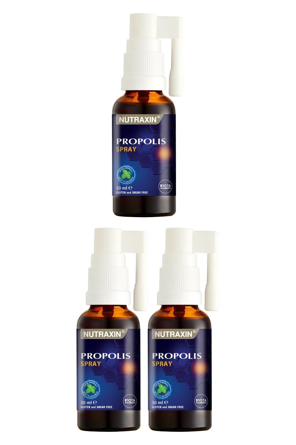 Nutraxin Propolis Spray 30 ml 3 Adet