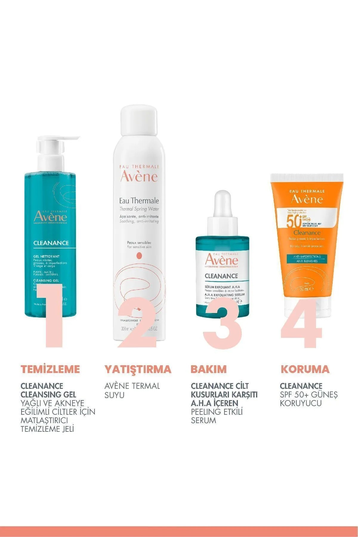 Avene Yağlı Ciltler için Temizleyici 400 ml