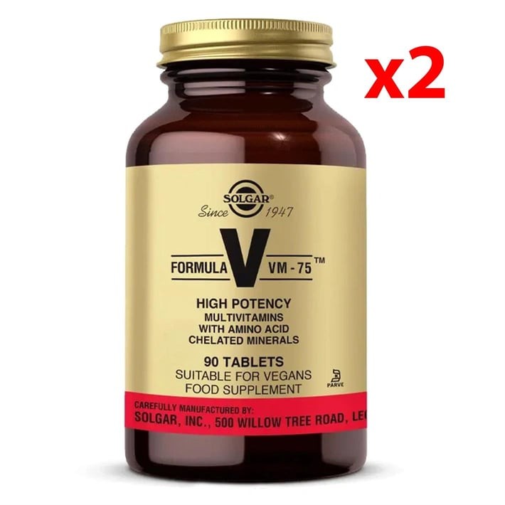 Solgar Vm 75 Multivitamin 90 Tablet 2 Adet