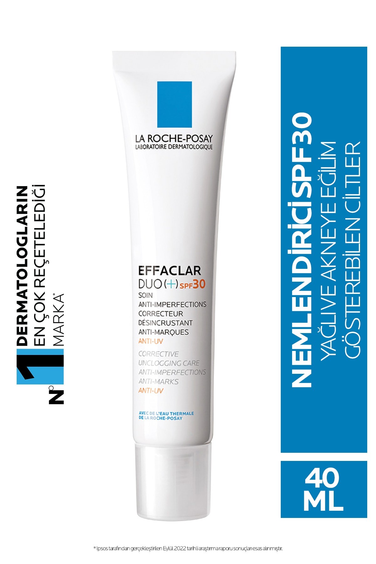 La Roche Posay Effaclar Duo (+) Spf30 - Yağlı Ciltler Için Krem 40ml