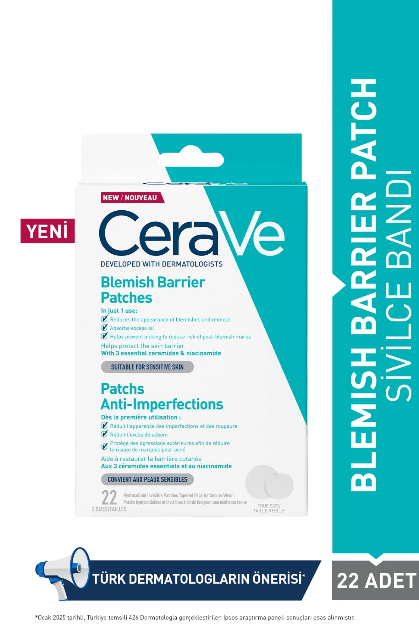 Cerave Acne Patch - 22 Adet