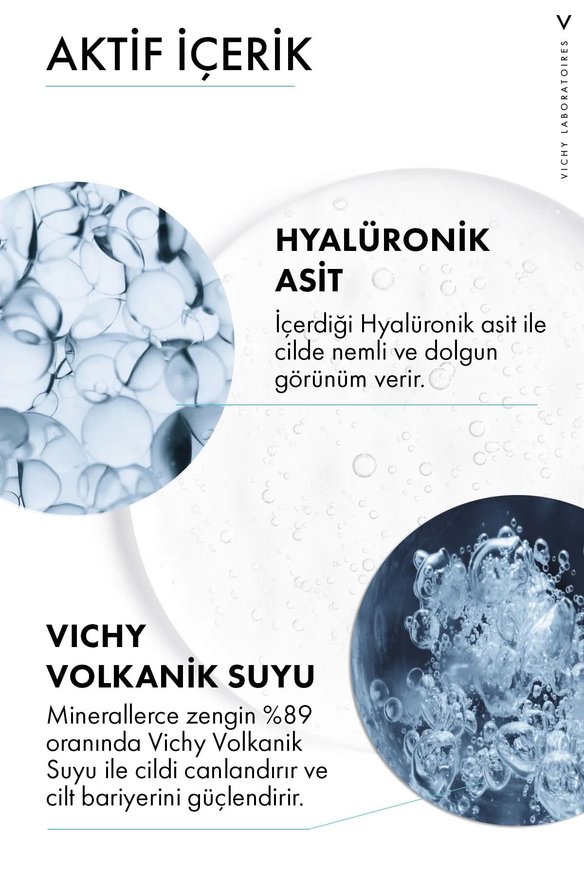 Vichy Mineral 89 Hyalüronik Asit Içeren Nemlendirici Ve Güçlendirici Serum 50 ml