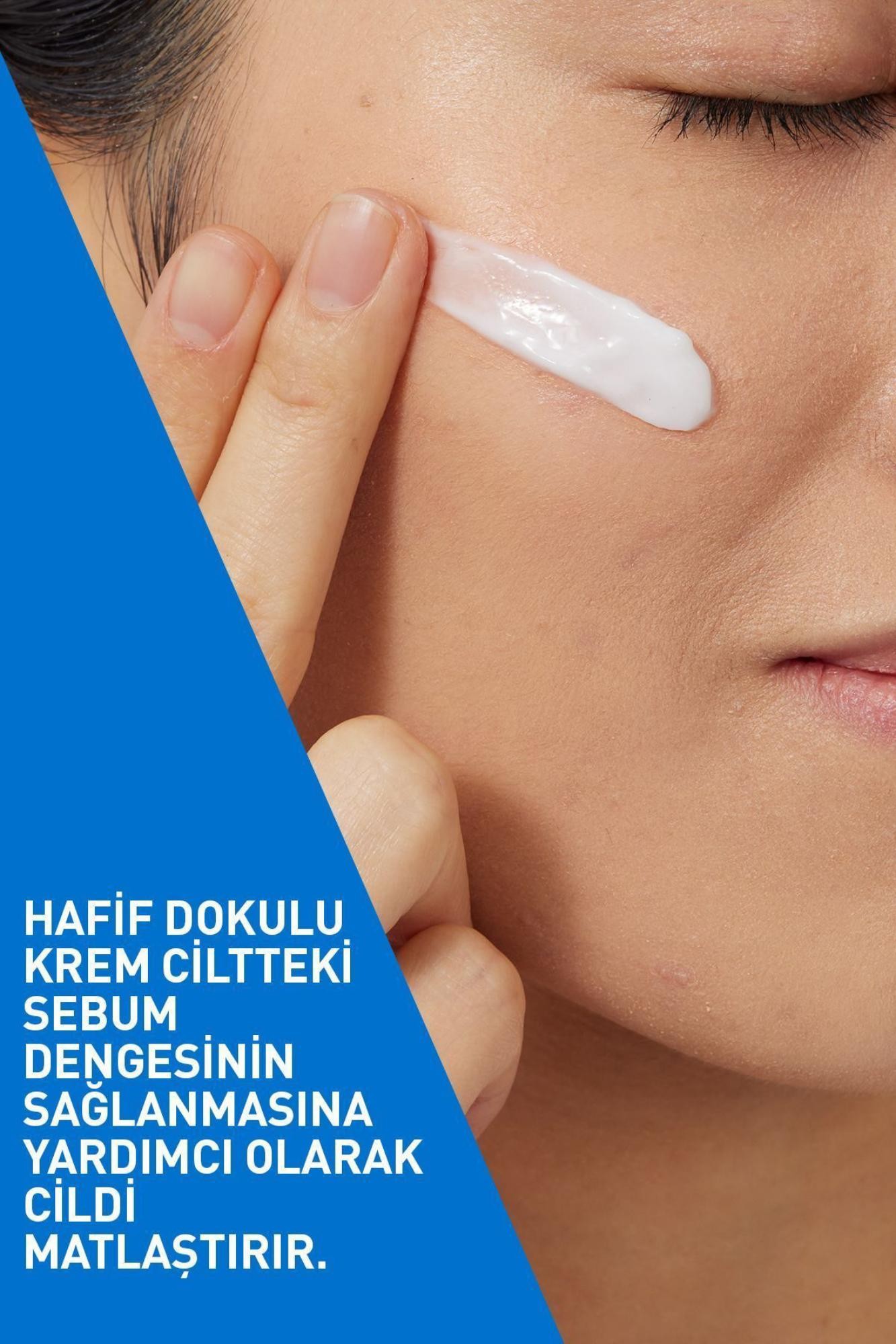 Cerave Yağlanma Karşıtı Nemlendirici Yüz Kremi 52 ml