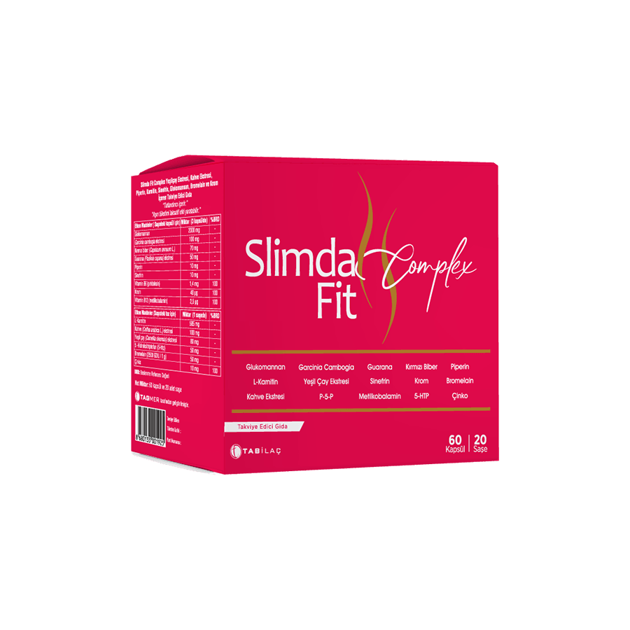 Slimda Fit Complex 60 Kapsül 20 Saşe