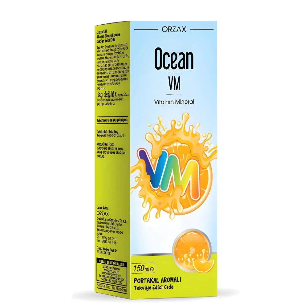 Ocean Vm Portakal Aromalı Şurup 150 ml