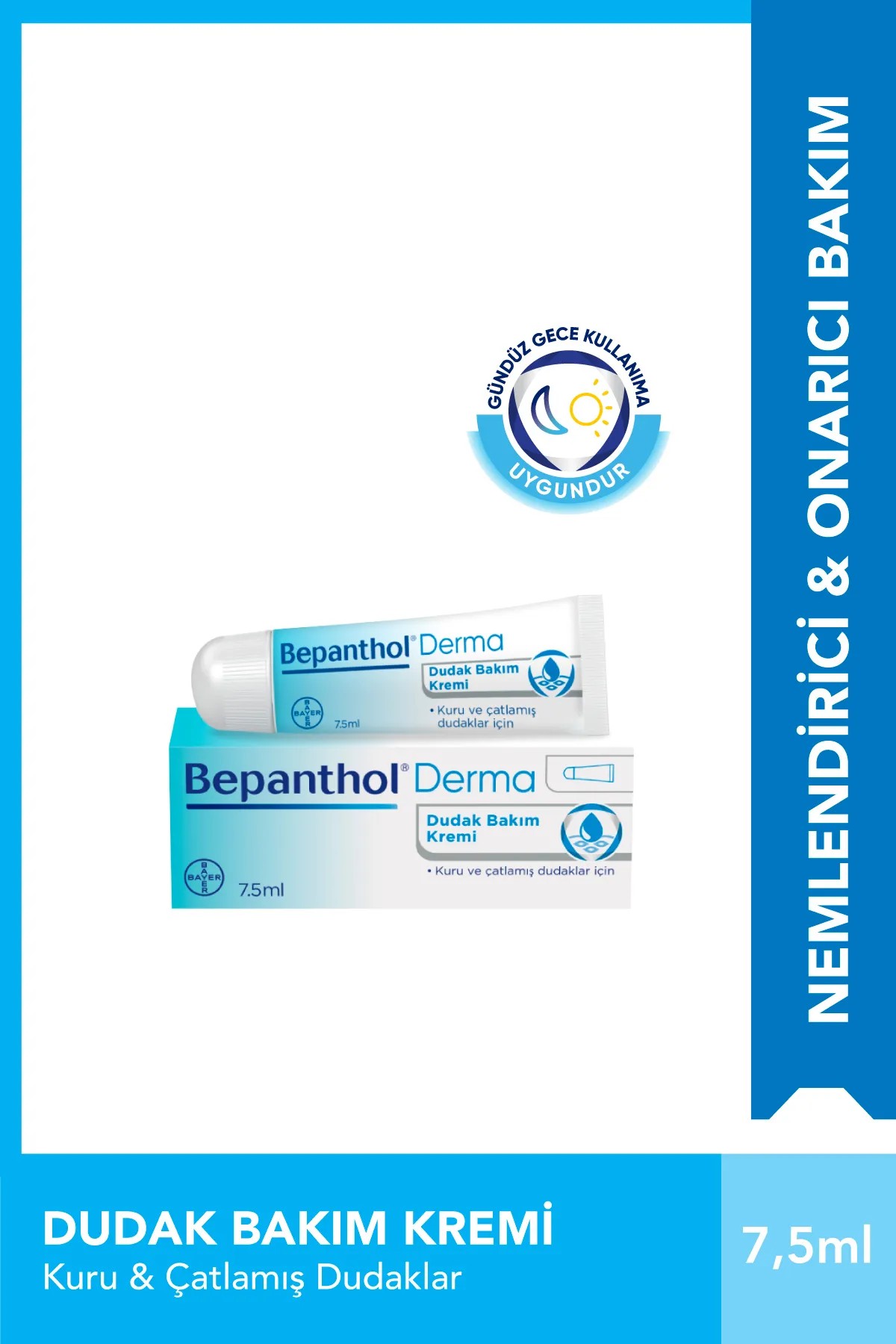 Bepanthol Dudak Bakım Kremi 7.5 ml