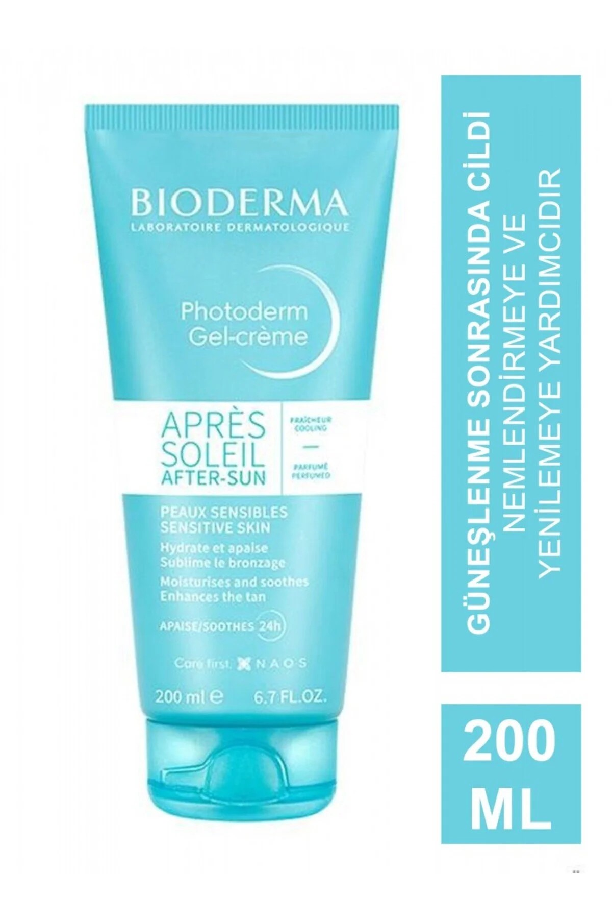 Bioderma Photoderm After Sun Gel-Cream Güneş Sonrası Nemlendirici, Yatıştırıcı Bakım Kremi 200 ml