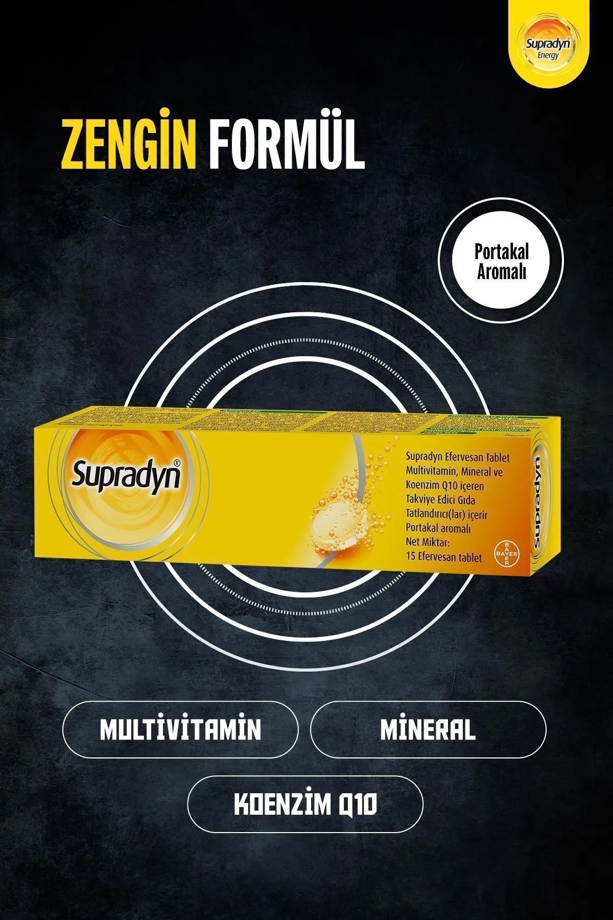 Supradyn  Efervesan 15 Tablet