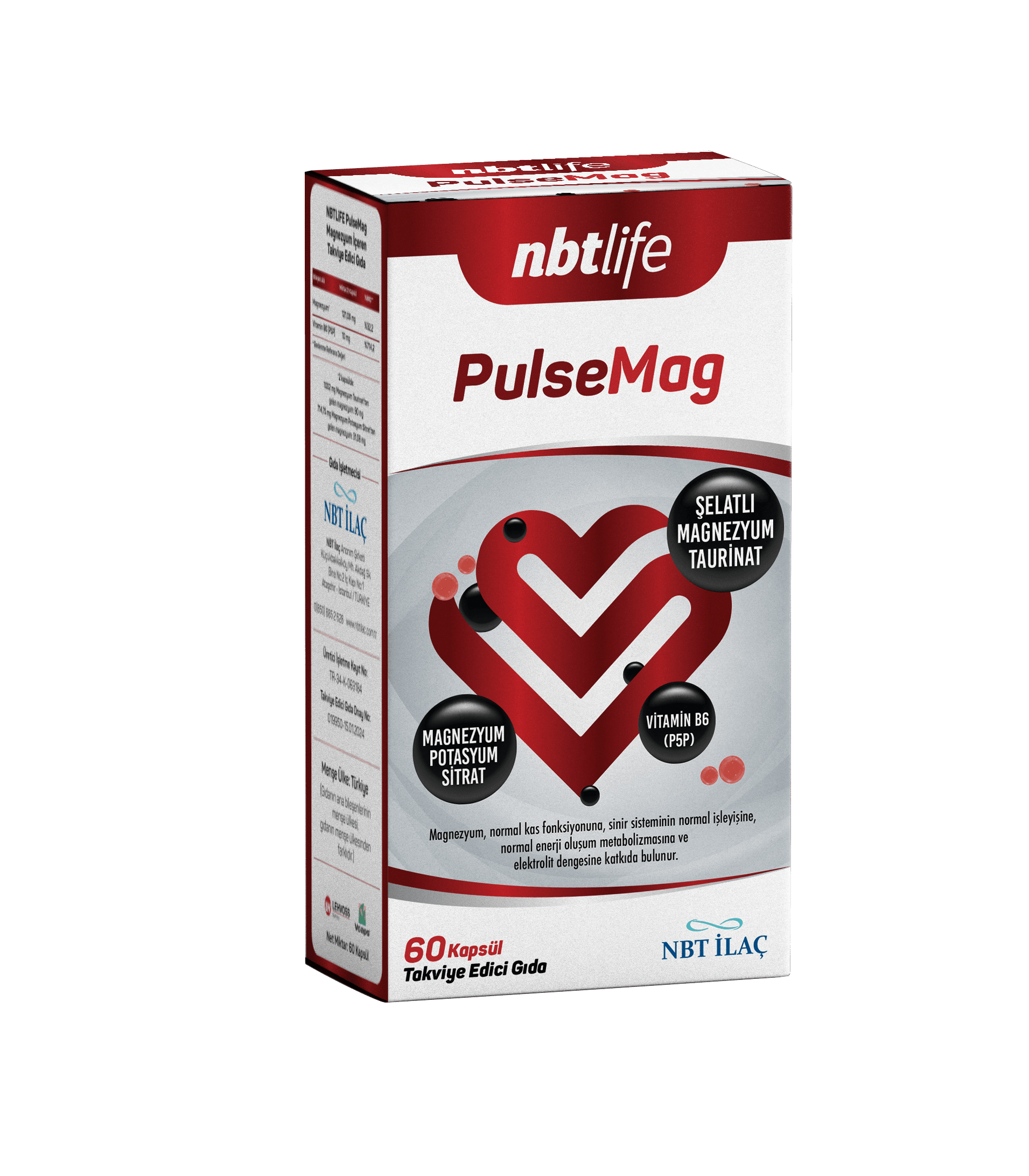 NBT Life Pulsemag 60 Kapsül