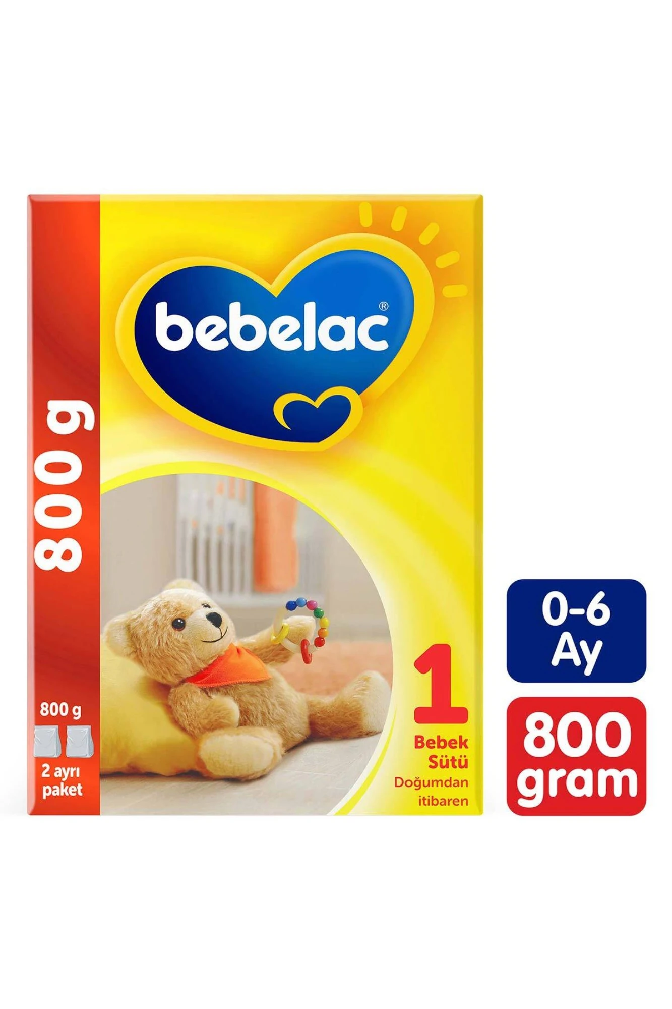 Bebelac 1 Bebek Sütü 0-6 Ay 800 gr