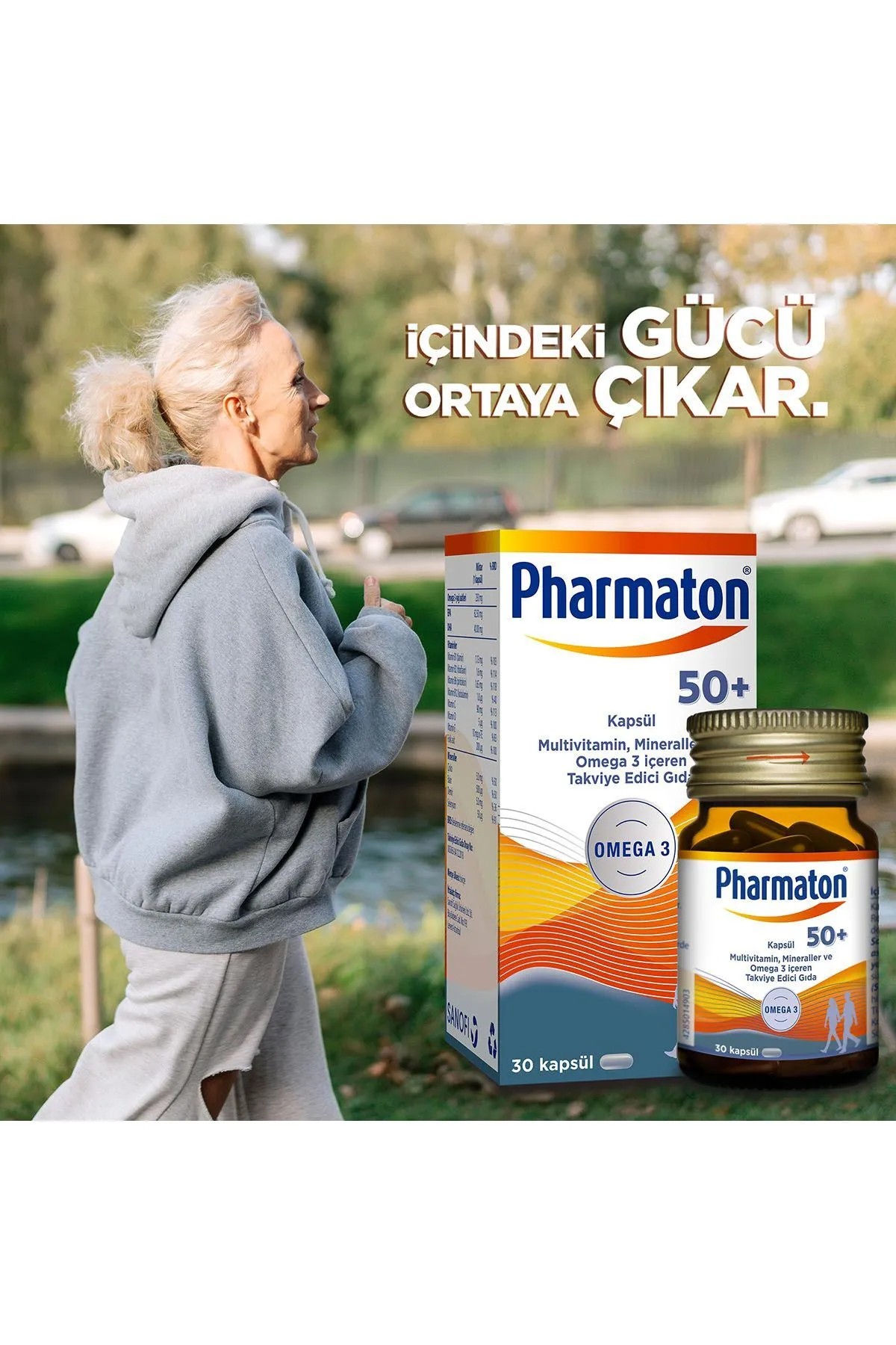 Pharmaton 50 Plus 60 Kapsül